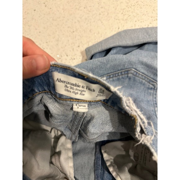 Abercrombie High Rise Jean shorts - Picture 3 of 5